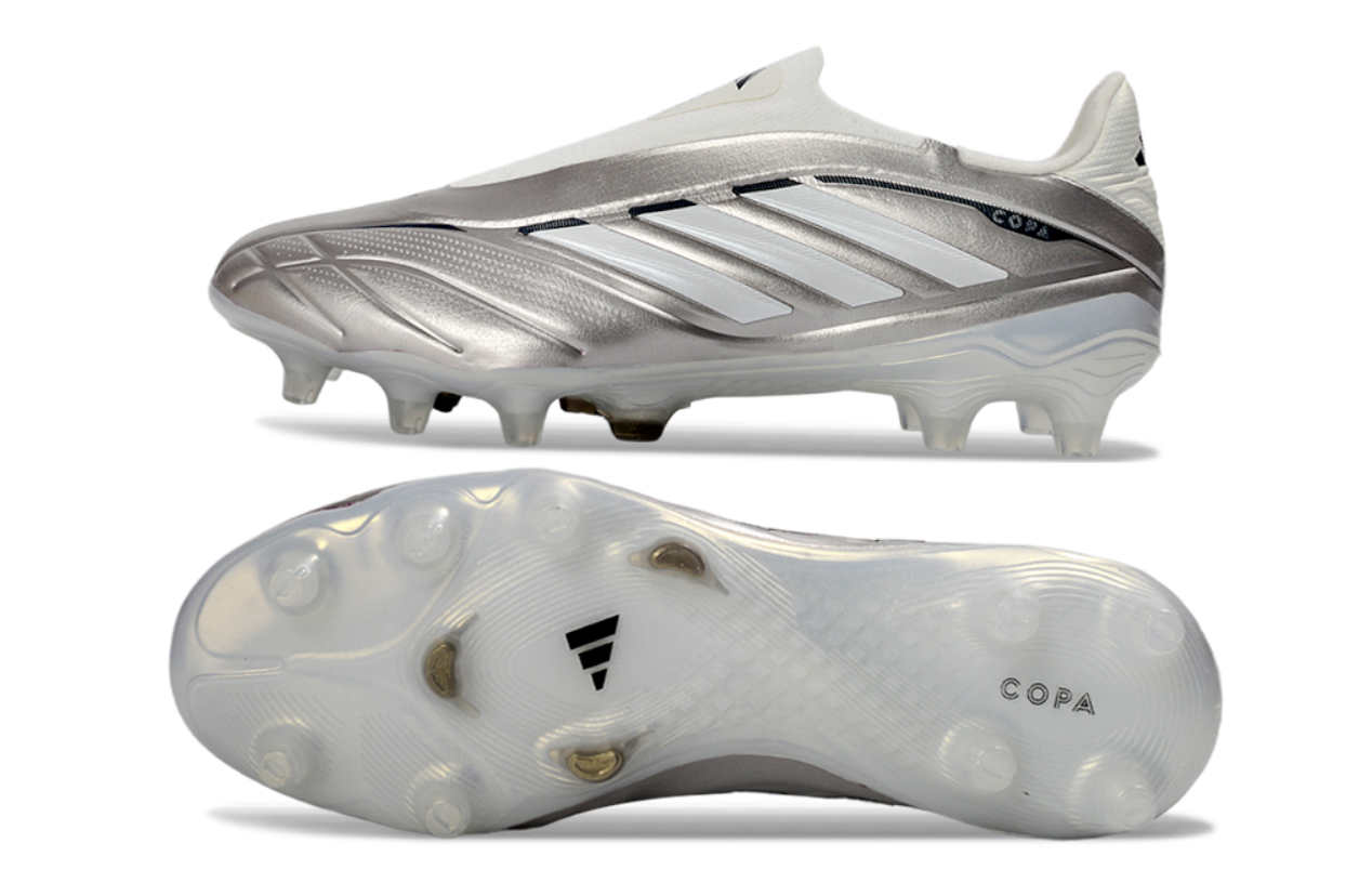 Copa Pure 4 Elite Laceless FG - Metallic