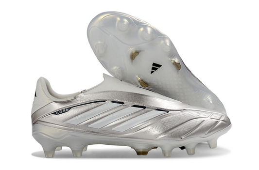 Copa Pure 4 Elite Laceless FG - Metallic