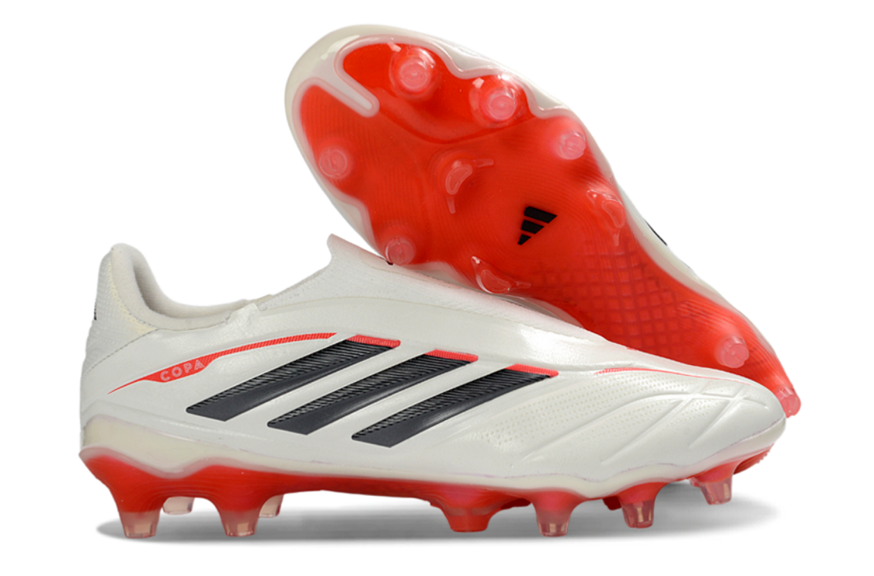 Copa Pure 4 Elite Laceless FG - White