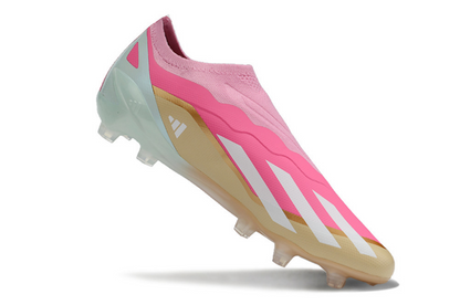 X Crazyfast Elite Laceless FG - Pink
